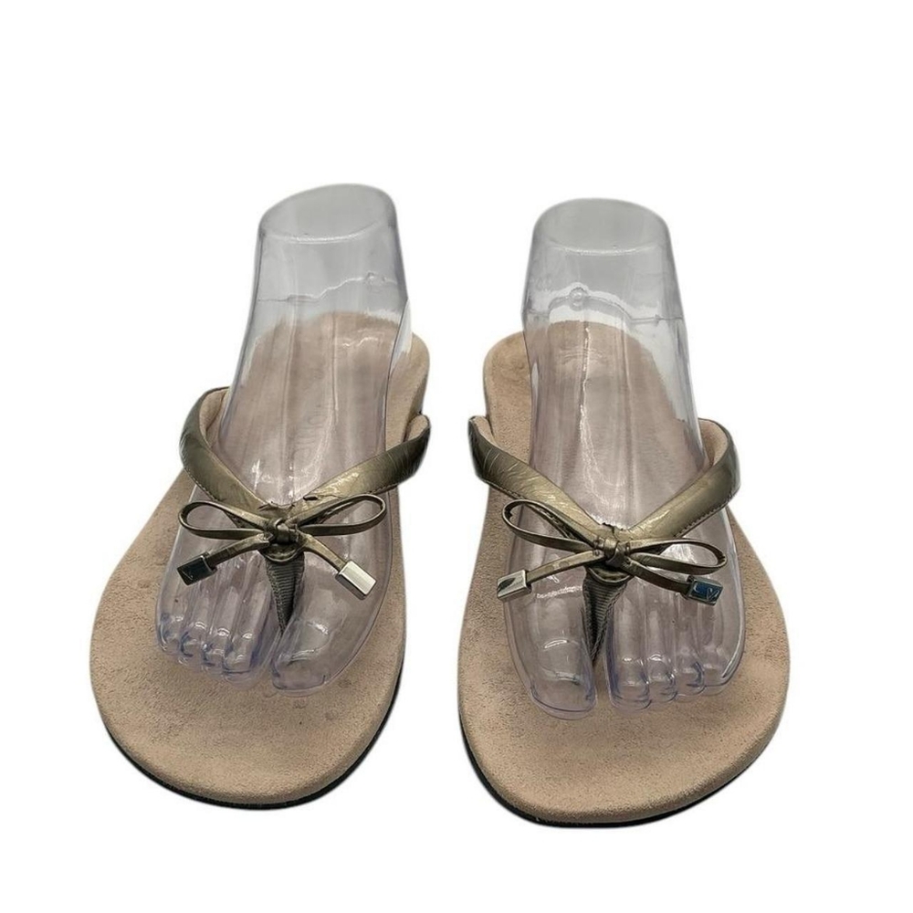 Vionic Women's Gold Bow Sandals